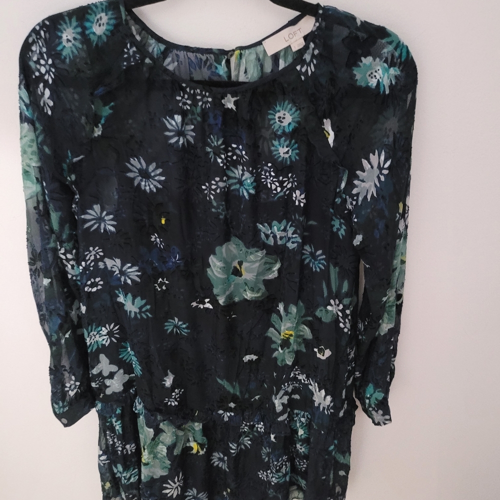 loft floral dress